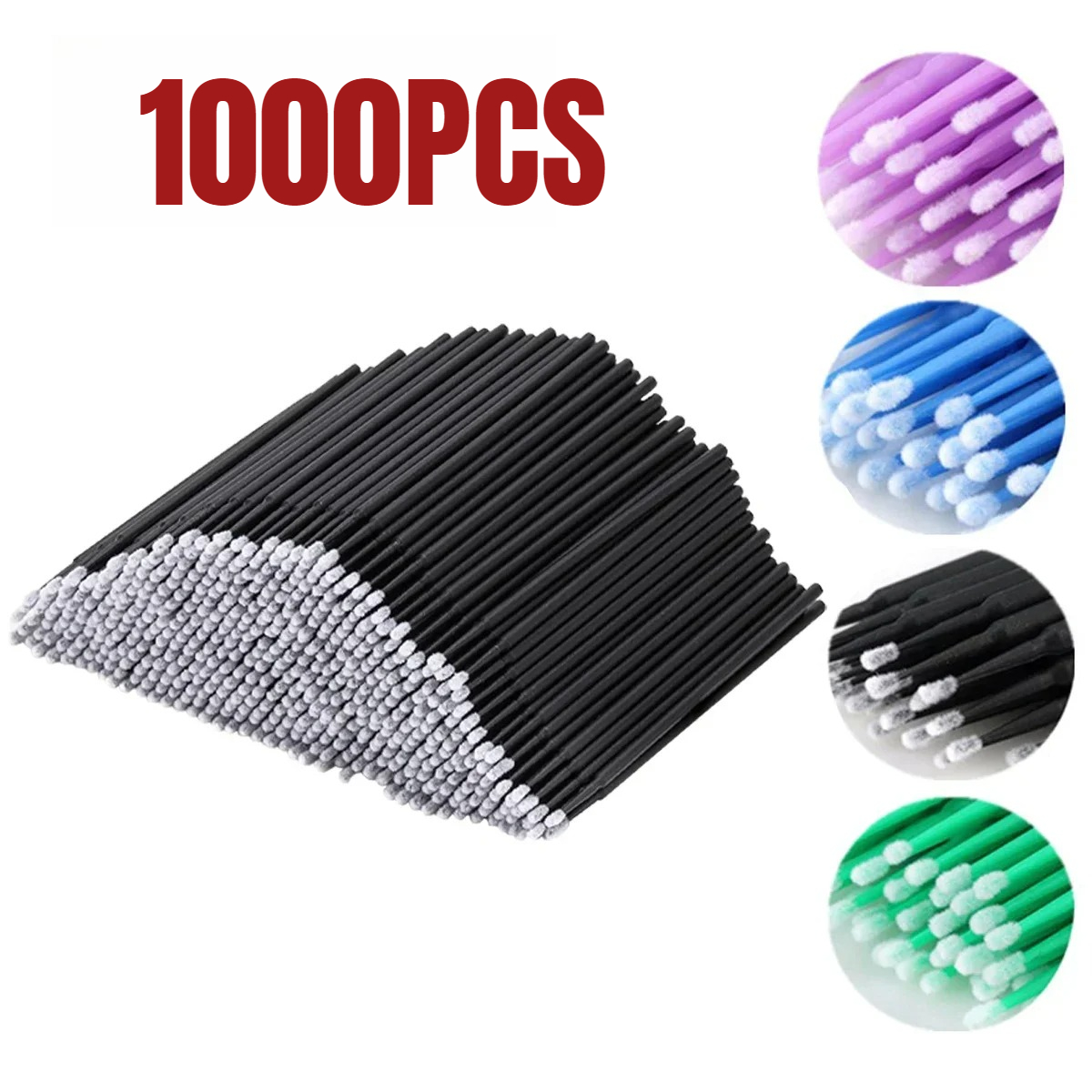 1000/500 قطعة فرشاة تنظيف الرم - مراجعة Paint Brush وسعره