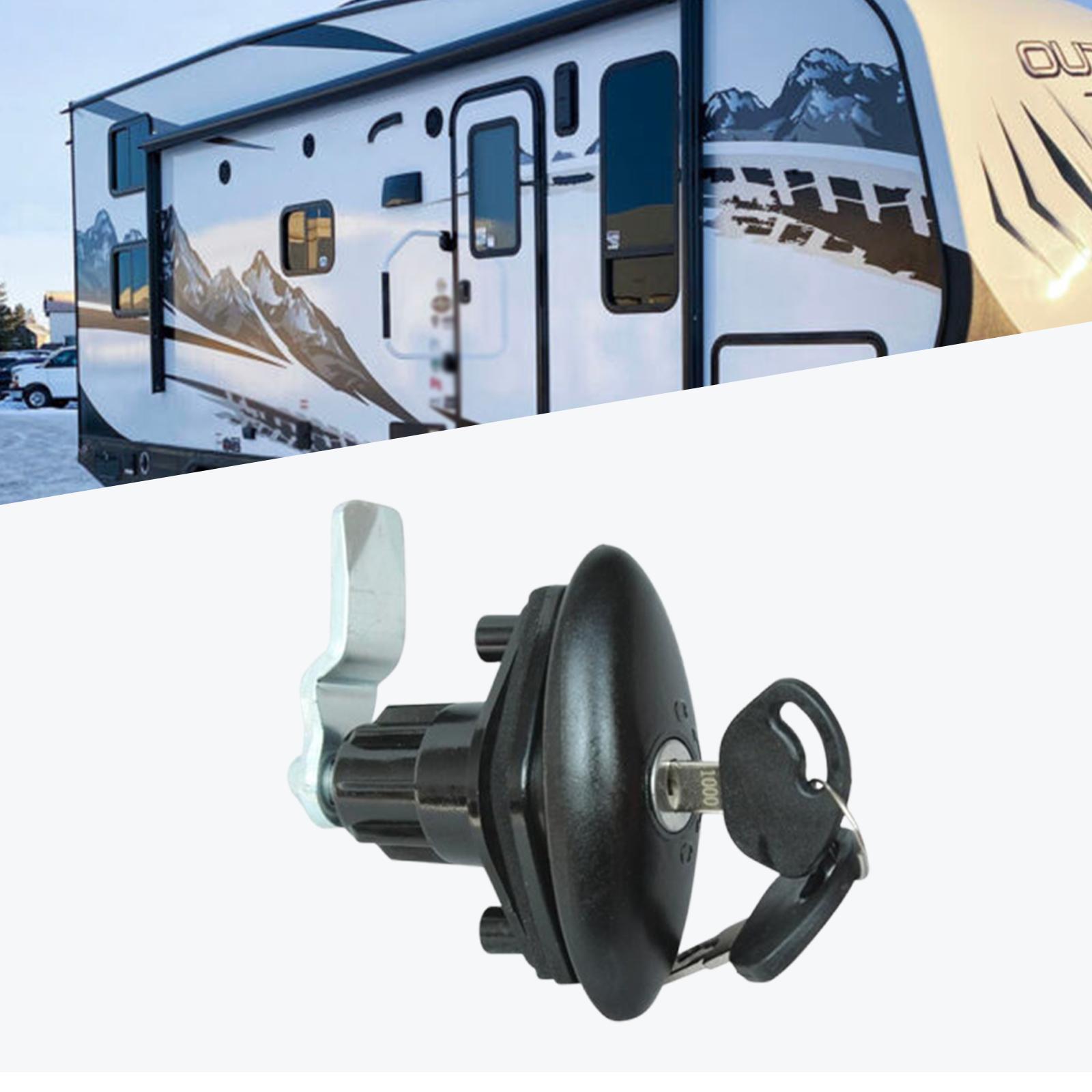 قفل باب مقطورة RV مع مفتاحين ل - مراجعة Door Lock وسعره