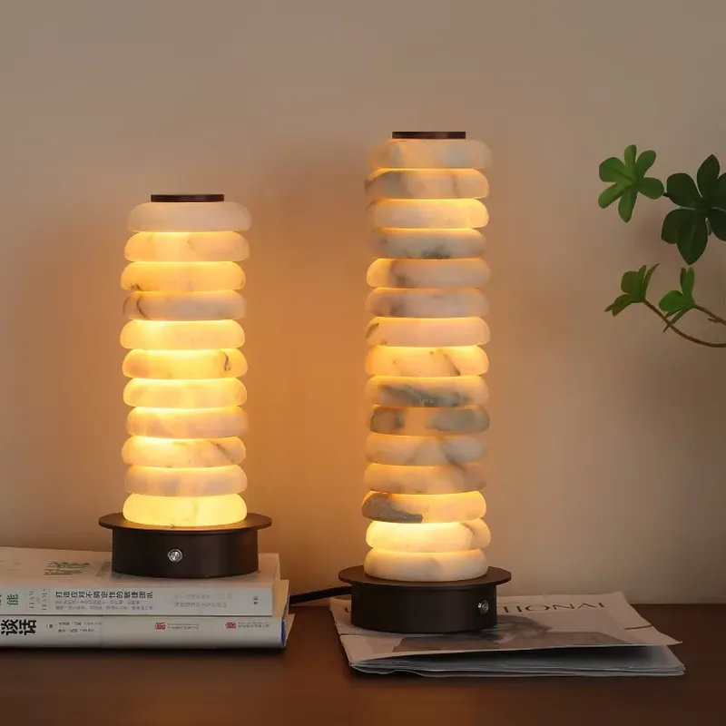 مصباح مكتب رخامي إسباني فاخر ب - مراجعة Light Switch وسعره
