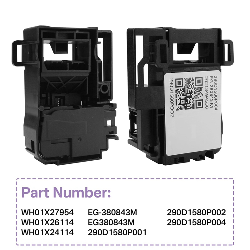 مفتاح قفل غطاء الغسالة WH01X27 - مراجعة Door Lock وسعره
