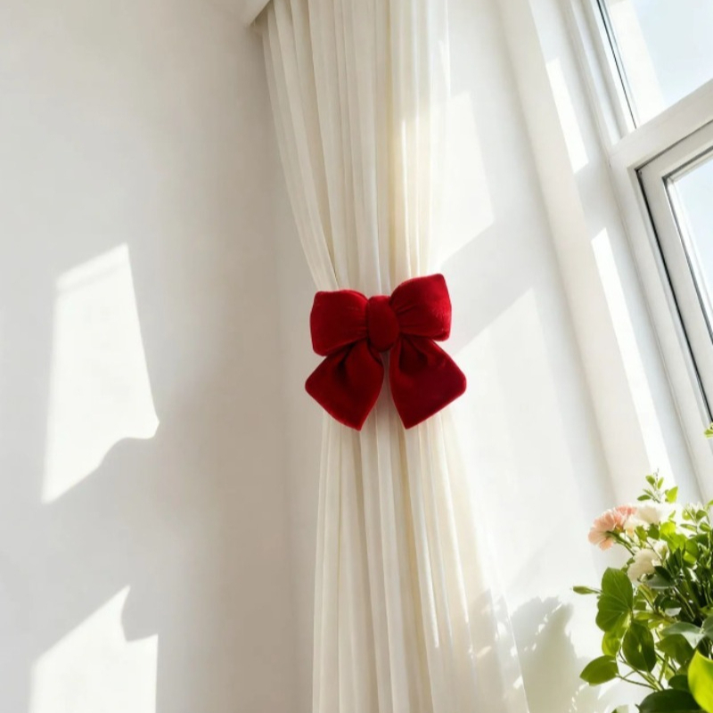 قطعتان من رباط الستارة المخملي - مراجعة Curtain Rods وسعره