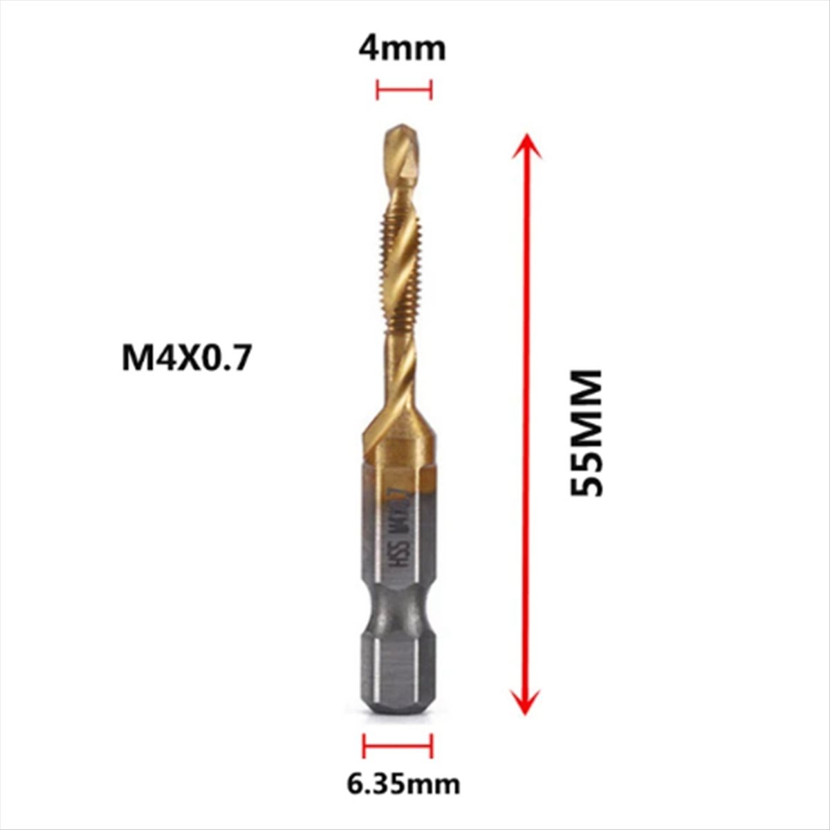 ✼ مثقاب لولب متري HSS مطلي بال - مراجعة Drill Bits وسعره