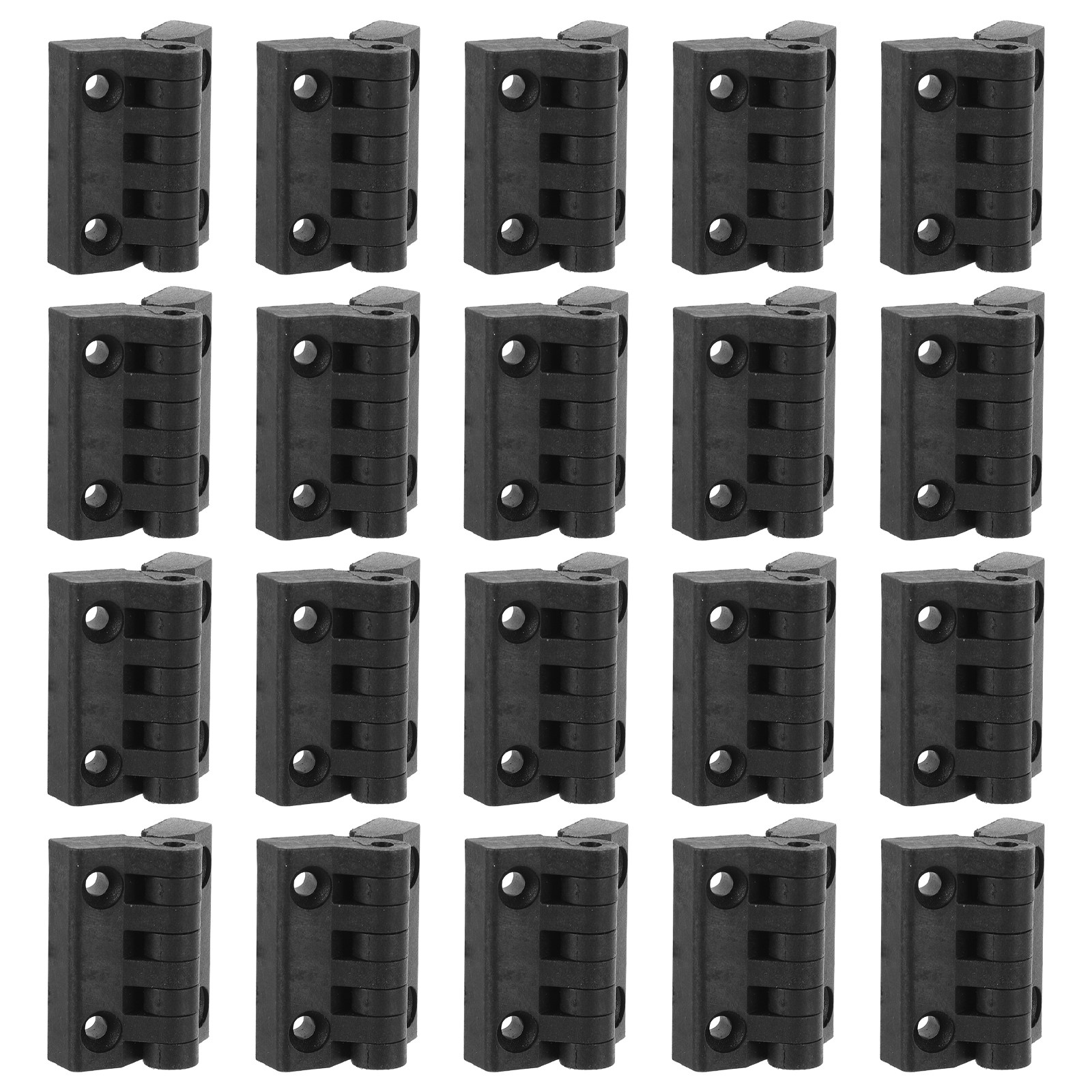 20 قطعة مفصلات بلاستيكية لاستب - مراجعة Cabinet Hinges وسعره