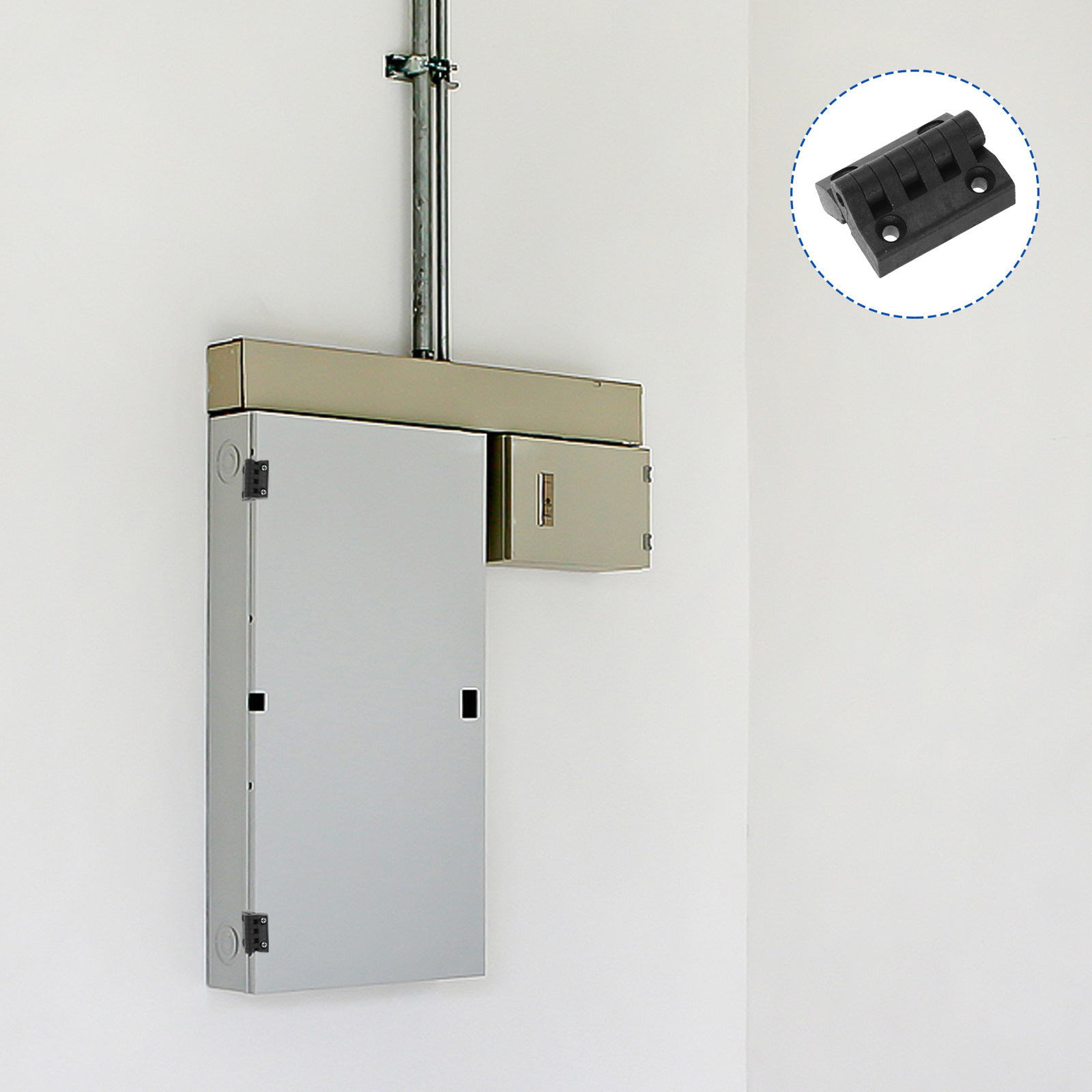 20 قطعة مفصلات بلاستيكية لاستب - مراجعة Cabinet Hinges وسعره
