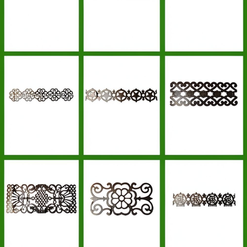 لوحة زخرفية من الحديد المطاوع  - مراجعة Home Improvement Fence وسعره